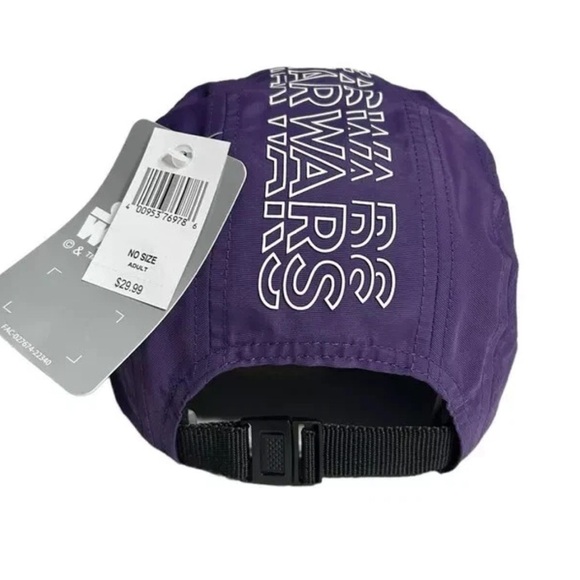 Authentic Disney Star Wars Purple Baseball Cap - NWT - Picture 8 of 8